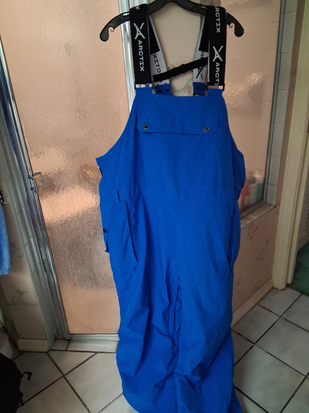 Arctix Men's Eco Friendly Corkscrew Bib Overalls 4XL Royak Blue
